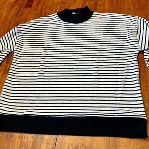 Evereve Camryn Striped Top NWT XL